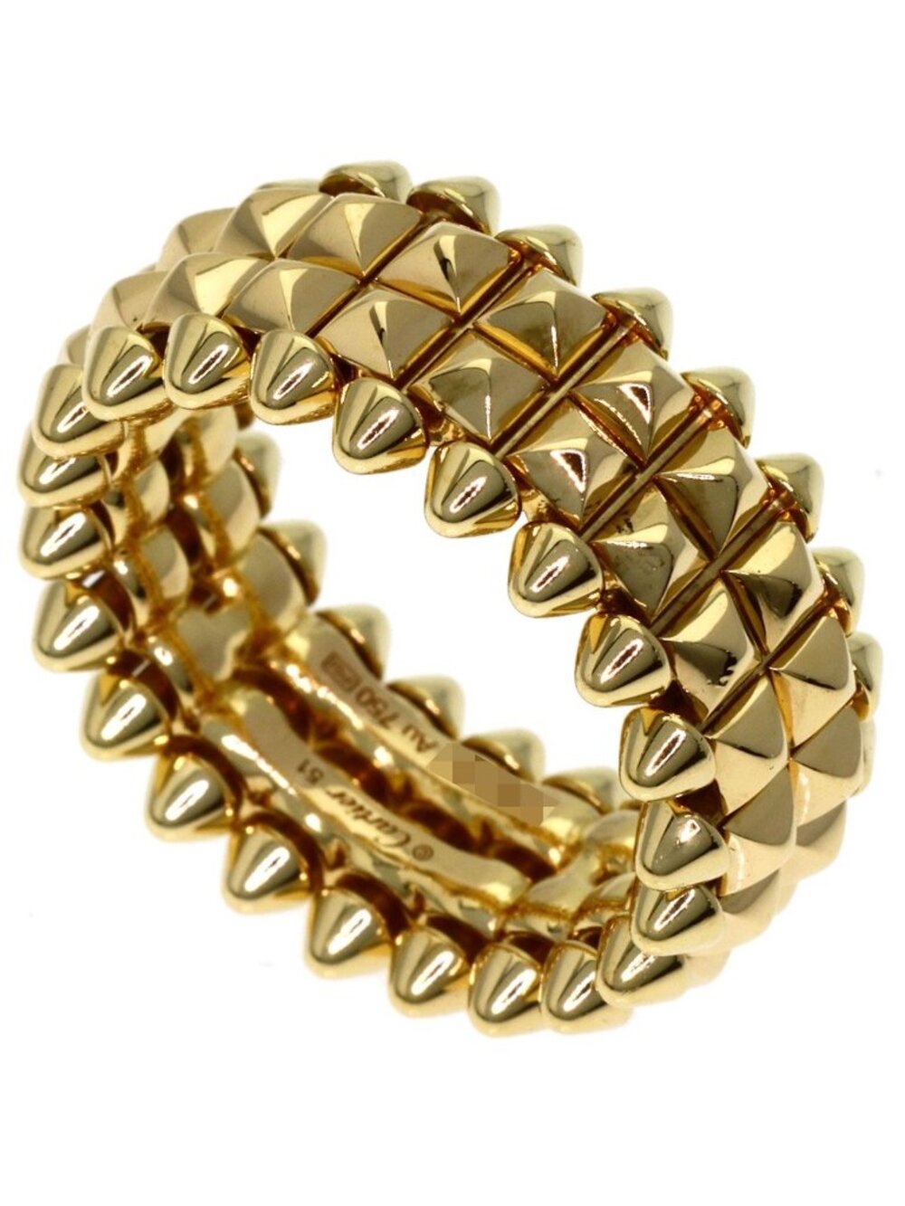 Cartier Clash de Cartier Double 51 Ring 18k Yellow Gold